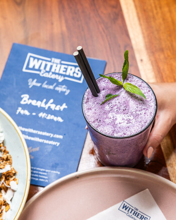 acai bowl thewithers eatery, acai bowl, iced coffee kellyville